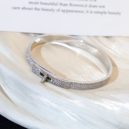 [LUXE]KELLY BRACELET DIAMOND PAVED