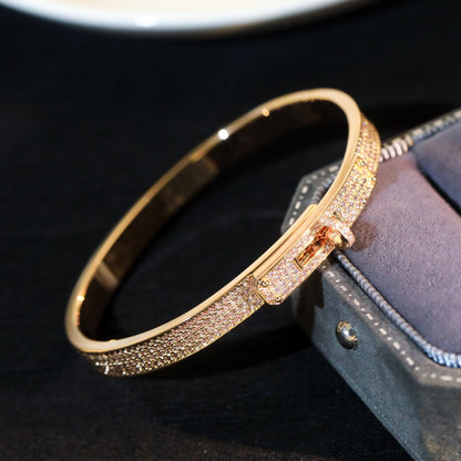 [LUXE]KELLY BRACELET DIAMOND PAVED