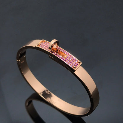 [LUXE]KELLY BRACELET PINK DIAMOND