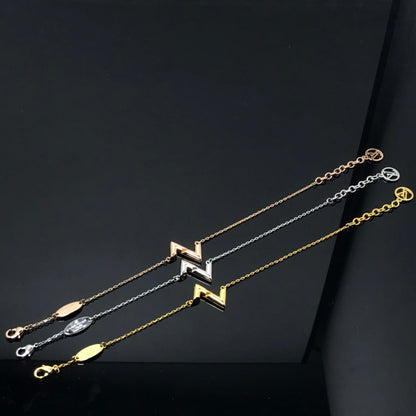 [LUXE]VOLT LV LOGO BRACELET