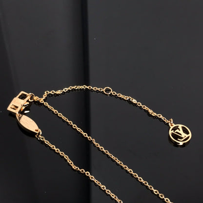 [LUXE]COLOR BLOSSOM PINK MOP SUN GOLD NECKLACE