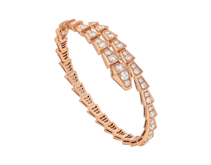 [LUXE]SERPENTI BRACELET 6.8MM PINK GOLD DIAMOND