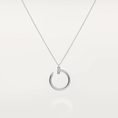 [LUXE]JUSTE NECKLACE SILVER