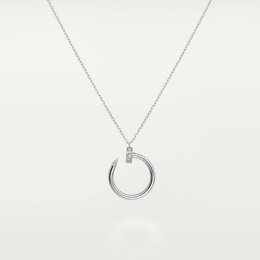 [LUXE]JUSTE NECKLACE SILVER