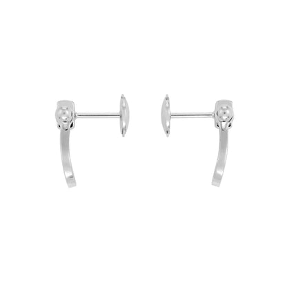 [LUXE]FORCE 10 FULL DIAMOND STUD EARRINGS MINI MODEL