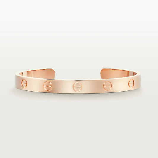 [Luxe]LOVE BRACELET 6.1MM OPEN CUFF