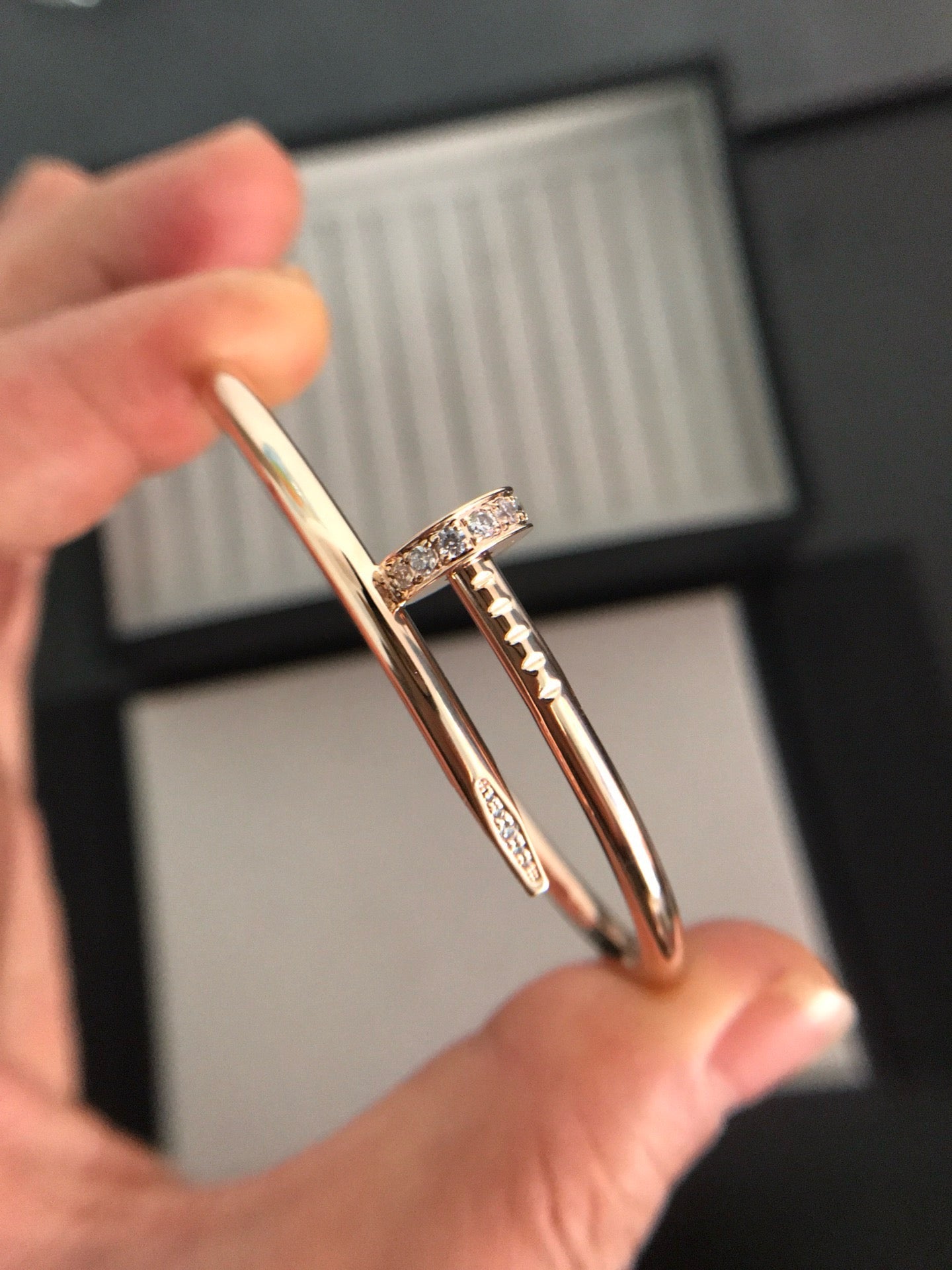 [LUXE]JUSTE BRACELET 3.5MM DIAMONDS