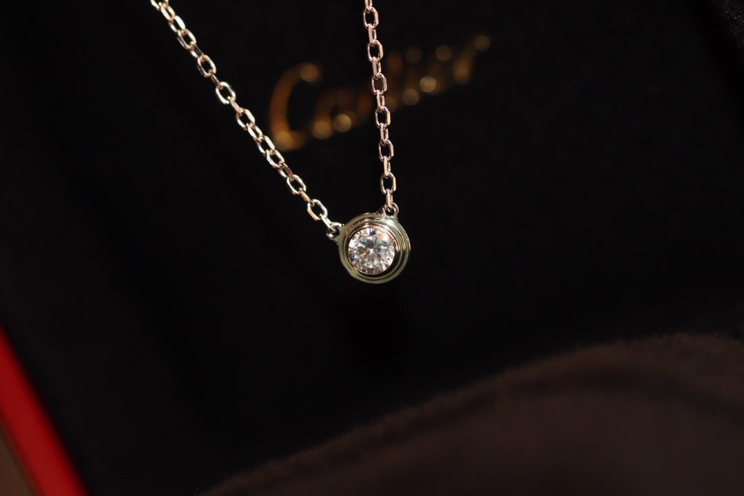 [LUXE]DAMOUR DIAMOND NECKLACE