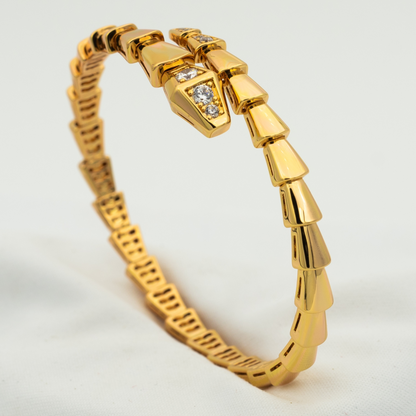 [LUXE]SERPENTI BRACELET DIAMONDS PINK GOLD