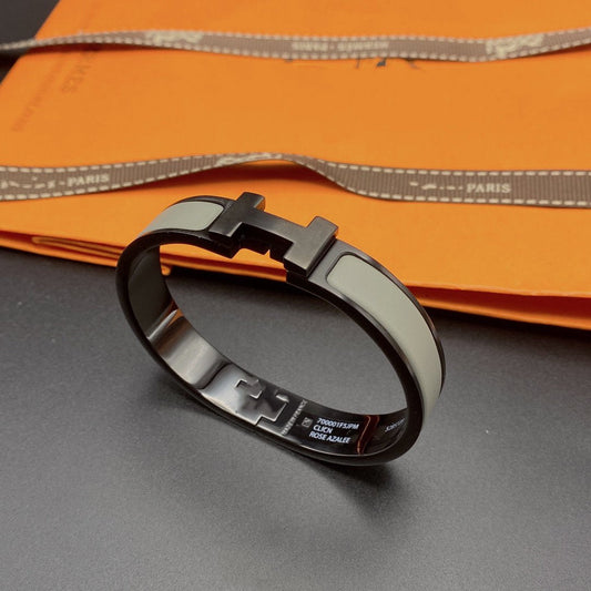 [LUXE]CLIC HM SO BLACK GREY BRACELET