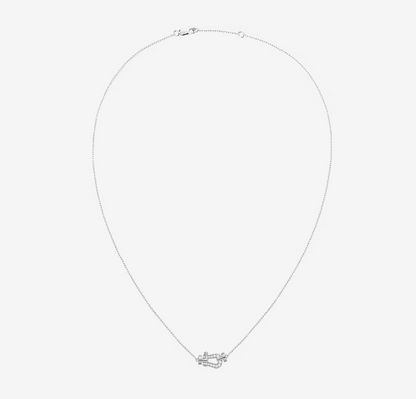 [LUXE]FORCE 10 DIAMOND SILVER NECKLACE MINI MODEL