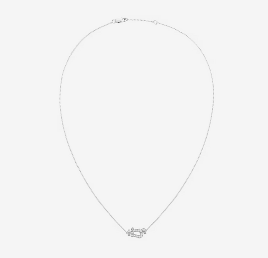 [LUXE]FORCE 10 DIAMOND SILVER NECKLACE MINI MODEL