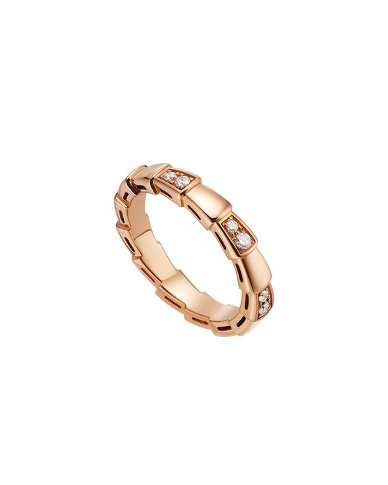 [LUXE]SERPENTI RING PINK GOLD  3MM