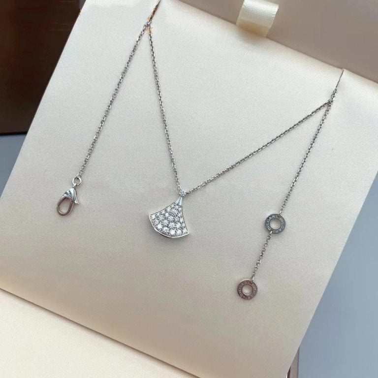 [LUXE]DREAM NECKLACE SILVER DIAMOND