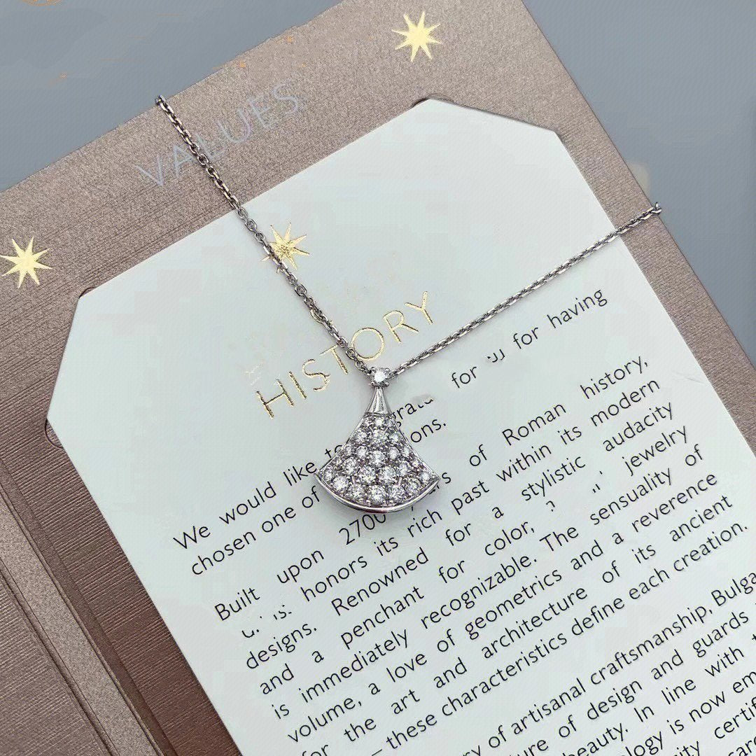 [LUXE]DREAM NECKLACE SILVER DIAMOND