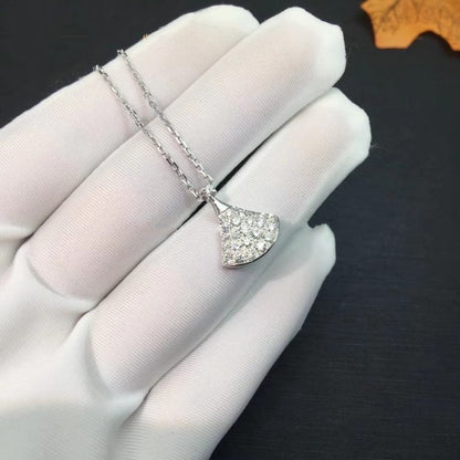 [LUXE]DREAM NECKLACE SILVER DIAMOND