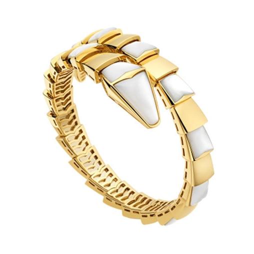 [LUXE]SERPENTI BRACELET MOP GOLD