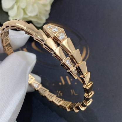 [LUXE]SERPENTI BRACELET DIAMONDS PINK GOLD