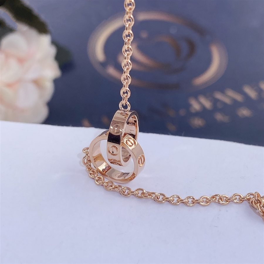 [LUXE]LOVE BRACELET DOUBLE RING