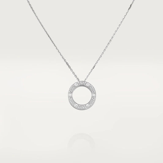 [Luxe] COLLIER LOVE AJUSTABLE ARGENT