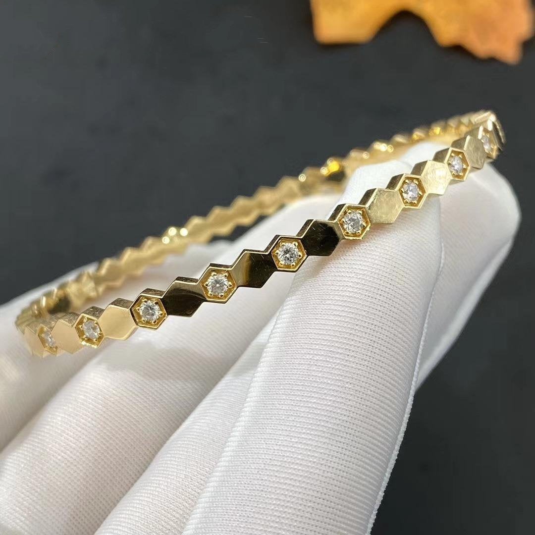 [LUXE]BEE LOVE GOLD DIAMOND BRACELET