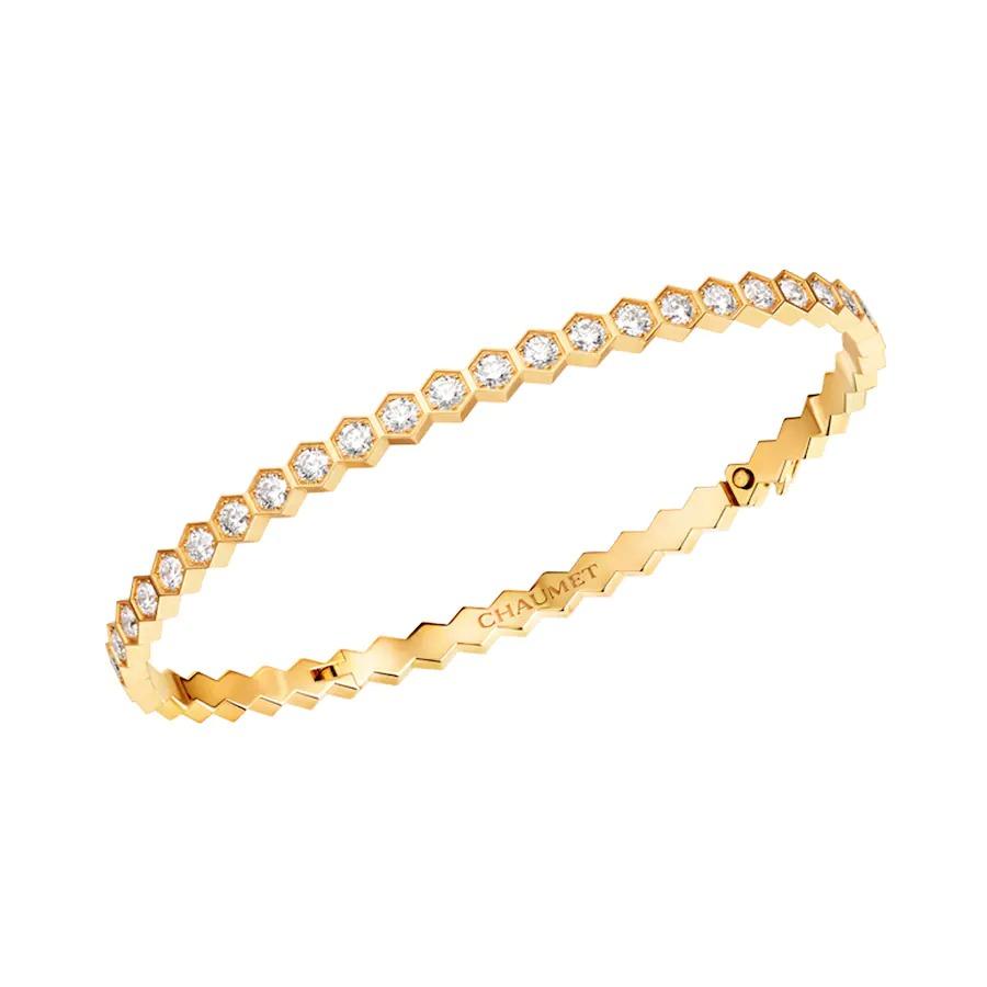 [LUXE]BEE LOVE GOLD BRACELET FULL DIAMOND