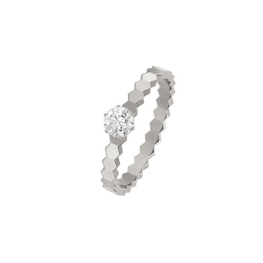 [LUXE]BEE LOVE RING SILVER 1 DIAMOND