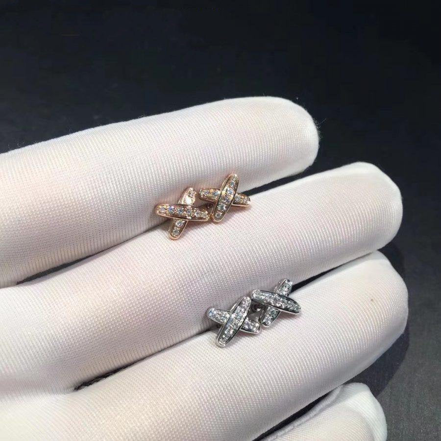 [LUXE]JEUX DE DIAMOND EARRINGS