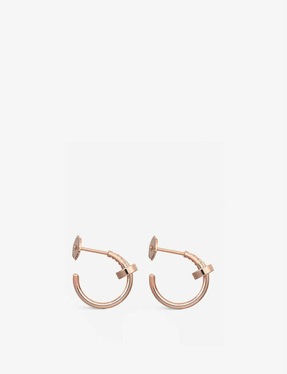 [LUXE]JUSTE EARRINGS PINK GOLD