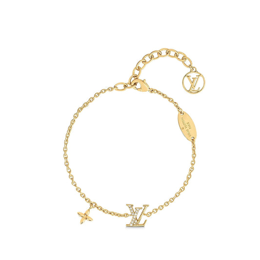 [LUXE]LOGO STAR MOTIF GOLD BRACELET