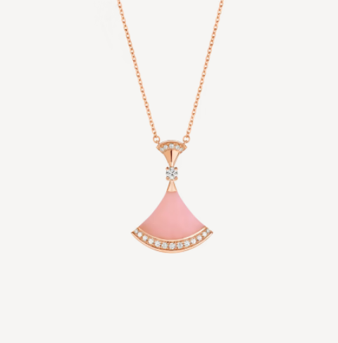 [LUXE]DREAM NECKLACE PINK OPAL