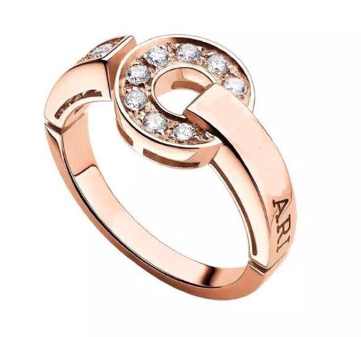 [LUXE]DREAM RING DIAMOND PINK GOLD