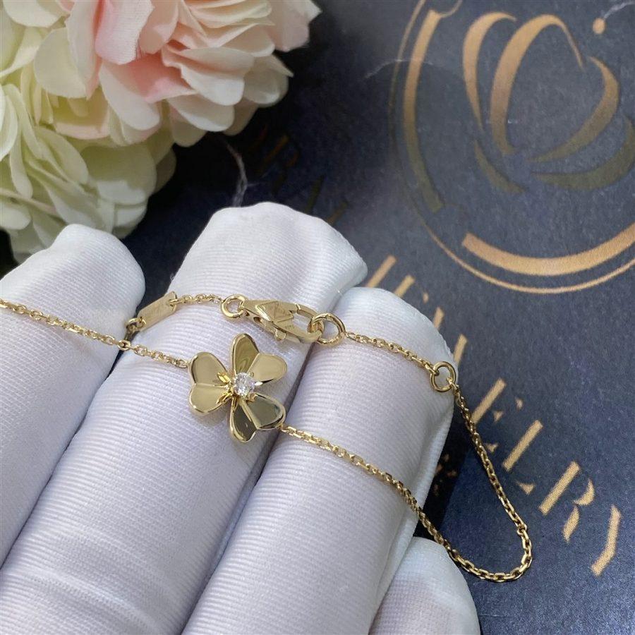 [LUXE] FRIVOLE GOLD FLOWER BRACELET