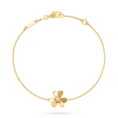 [LUXE] FRIVOLE GOLD FLOWER BRACELET