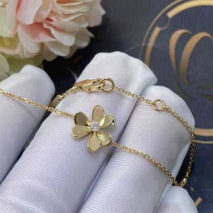 [LUXE] FRIVOLE GOLD FLOWER BRACELET