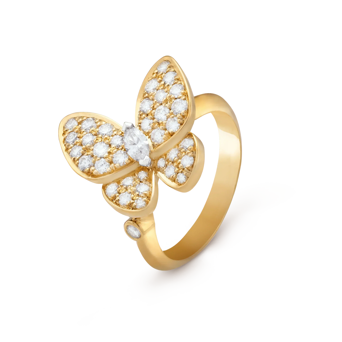 [LUXE] BUTTERFLY DIAMOND RING