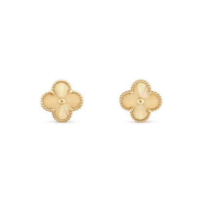 [LUXE] CLOVER MEDIUM 1 MOTIFS LASER EARRINGS